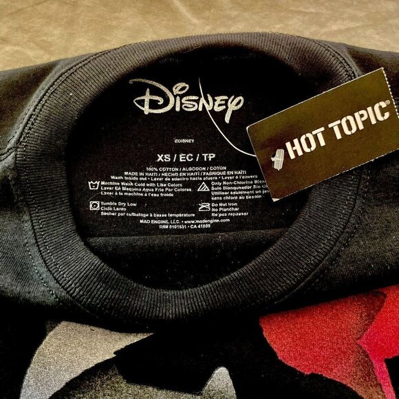 Disney Hot Topic NWT Owlhouse Owlbert Staff Tee Black Graphic T-Shirt-XS - Picture 5 of 10